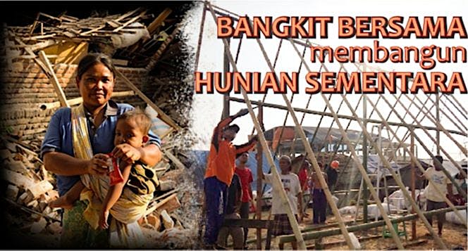 BANGKIT BERSAMA dengan HUNIAN SEMENTARA