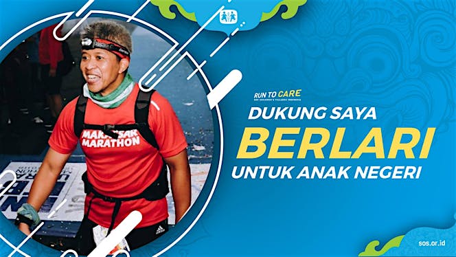 Ucink berlari 150KM untuk Mimpi Anak Indonesia