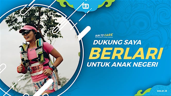 Anty berlari 150KM untuk Mimpi Anak Indonesia
