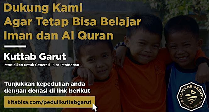 Dukung Kami agar tetap Bisa Belajar Iman dan Al Qu