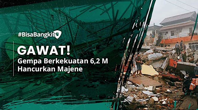 Darurat Gempa Porak Porandakan Sulawesi Barat