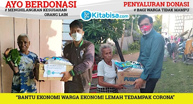BANTU KEBUTUHAN EKONOMI WARGA TERDAMPAK CORONA