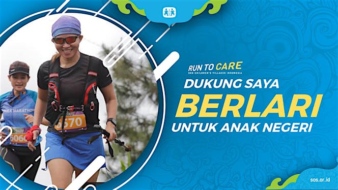 Selvia Berlari 150KM untuk Mimpi Anak Indonesia