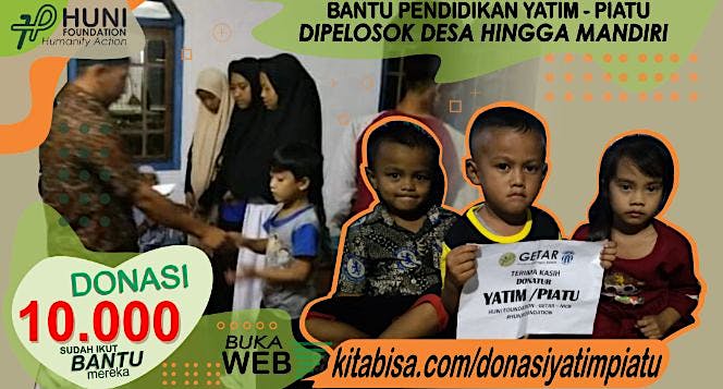 Donasi Yatim Piatu | Huni Foundation