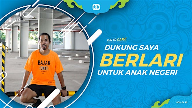 Rohidi Berlari 150KM untuk Mimpi Anak Indonesia