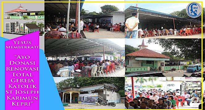Bantu Renovasi Total Gereja Katolik St Joseph Tbk