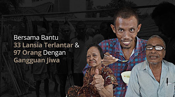 Bantu Lansia Terlantar & Gangguan Jiwa Griya PMI
