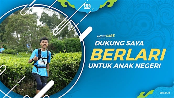 Yasir berlari 150KM untuk Mimpi Anak Indonesia