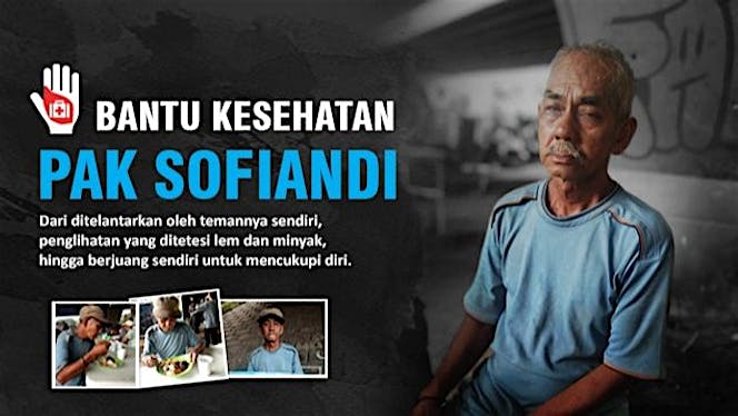 Bantu Kesehatan Pak Sofiandi