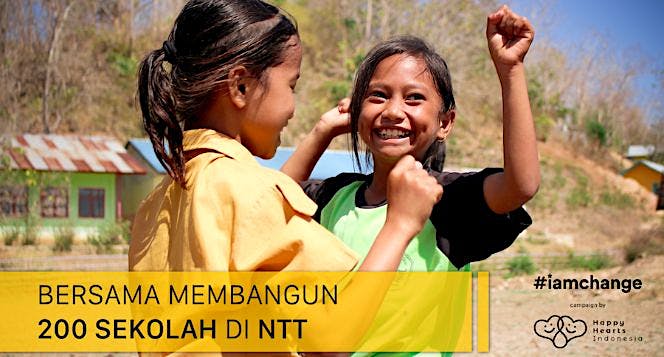 Bangun Sekolah di Nusa Tenggara Timur