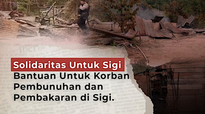 Solidaritas Untuk Korban Pembunuhan di Sigi