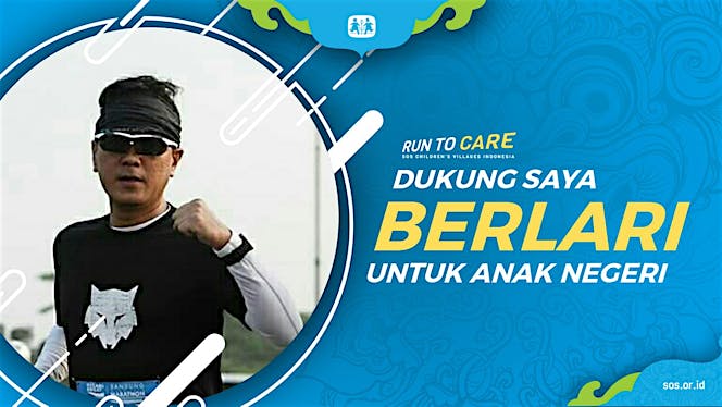 Hengky berlari 150KM untuk Mimpi Anak Indonesia
