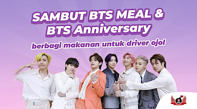 Sambut BTS Meal & BTS Anniv Dengan Berbagi