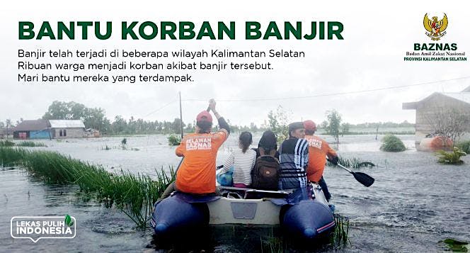 #PRAYFORKALSEL Bantu Warga Terdampak Banjir