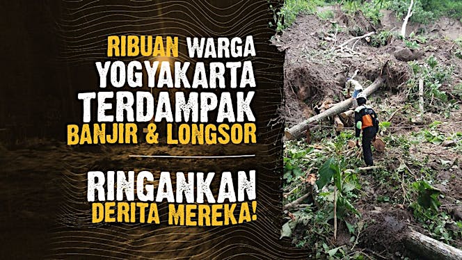 Darurat! Banjir dan Longsor Melanda Wilayah Jogja