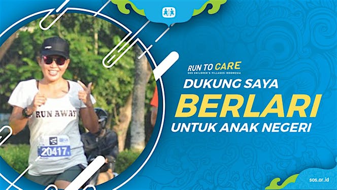 Rima Berlari 150KM untuk Mimpi Anak Indonesia