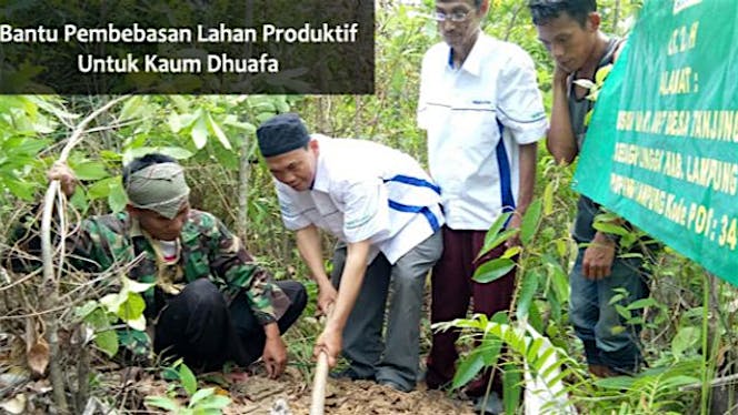 Pembebasan Lahan Wakaf Produktif