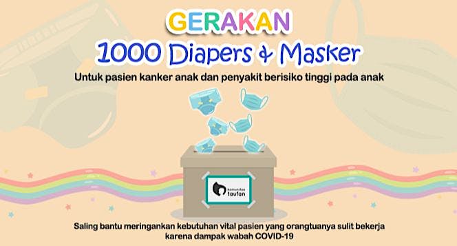 Gerakan 1000 Diapers dan Masker
