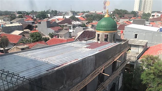 Keikhlasan Membangun Masjid Al-Ikhlas SMA N 65