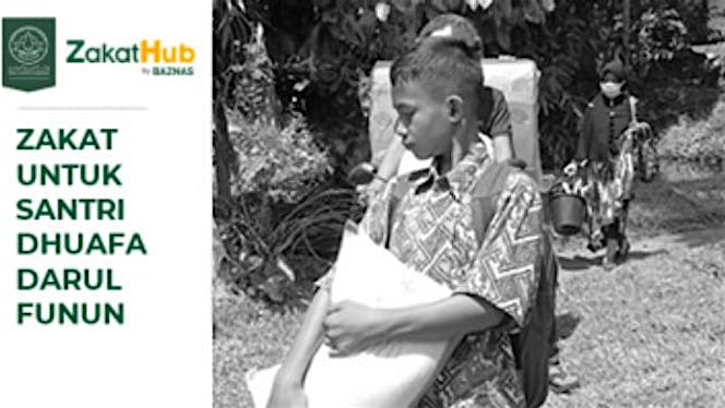 Zakat untuk Santri Dhuafa Darul Funun