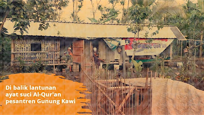 Bangun Asrama di Pesantren Kandang Kambing