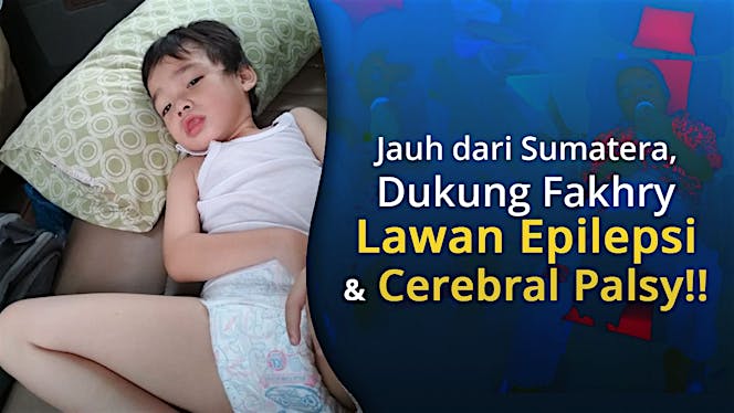 Bantu Fakhry #BisaSembuh bersama Kitabisa