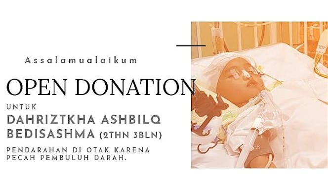 Bantu Dahrizt yg Koma karena Pendarahan Otak