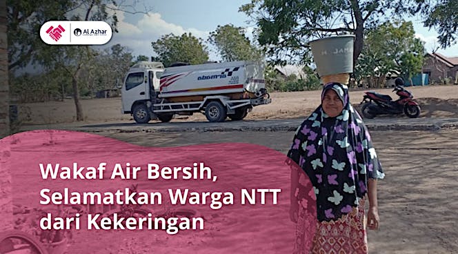 Wakaf Air Bersih Untuk Saudara Kita di NTT