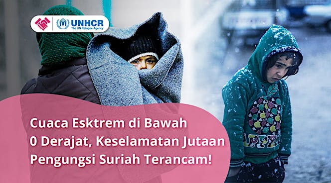 Bantu Jutaan Pengungsi Suriah Hadapi Musim Dingin