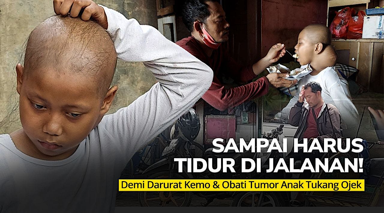 Terpaksa Berhenti Kemo, Dipaksa Tahan Sakit Tumor