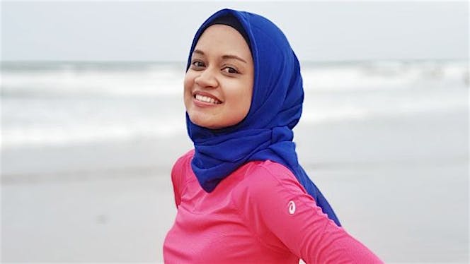 Olivina berlari 150KM untuk Mimpi Anak Indonesia