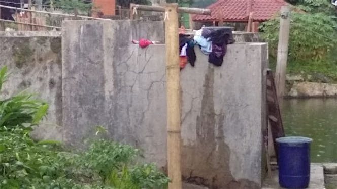 Bantu Desa Nyalindung, miliki sumur air pertama