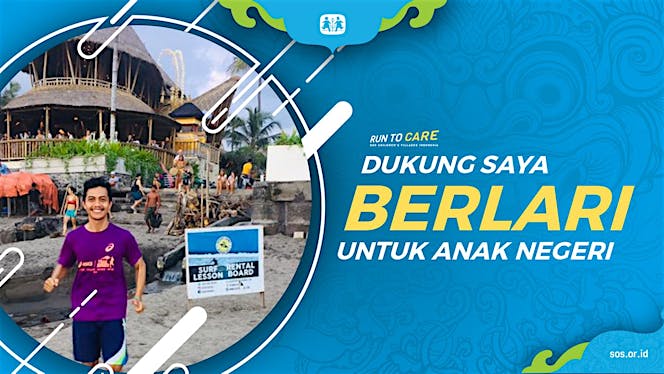 Tiead berlari 150KM untuk Mimpi Anak Indonesia