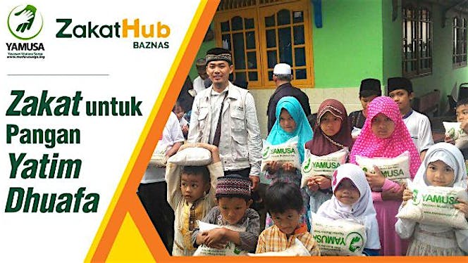 Zakat untuk Pangan Yatim Dhuafa