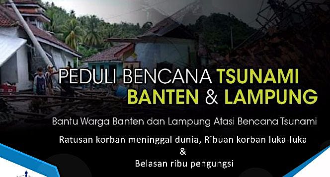 BANTU KORBAN TSUNAMI BANTEN & LAMPUNG