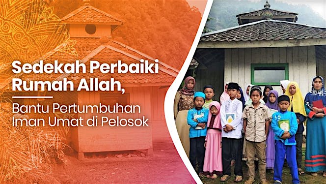 Masjid Layak untuk Warga Kampung Kubang