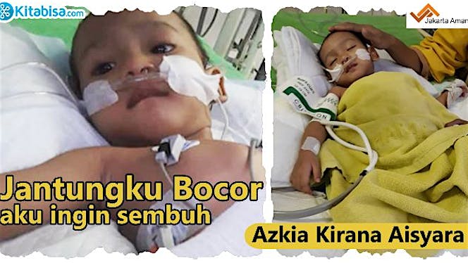 Bantu Dede Azkia Sembuh dari Jantung Bocor