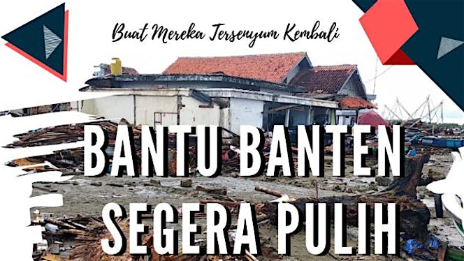 Bantu Banten Segera Pulih
