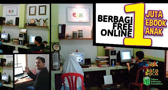 Gerakan Indonesia Berbagi 1000 Buku Anak Digital