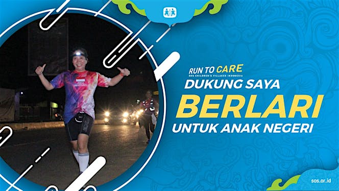 Patricia berlari 150KM untuk Mimpi Anak Indonesia