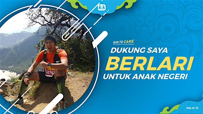 Jefriezal Berlari 150KM untuk Mimpi Anak Indonesia