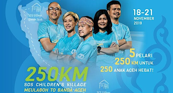 250 KM untuk 250 Anak Aceh