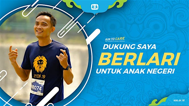 Aditya W berlari 150KM untuk Mimpi Anak Indonesia