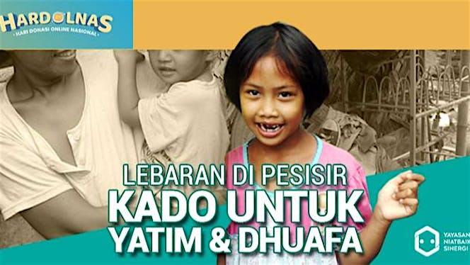 Kado Lebaran untuk Anak Yatim dan Dhuafa Pesisir