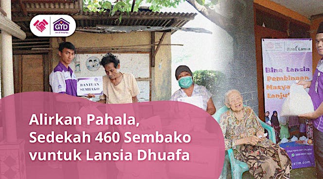 Sedekah Pangan Untuk Lansia Dhuafa Indonesia