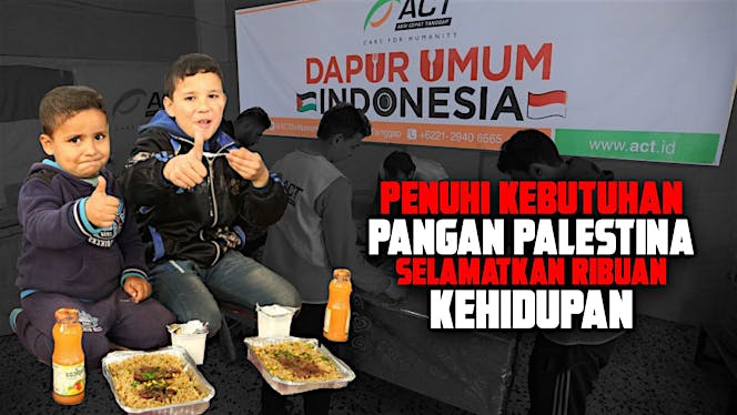 Dapur Umum Indonesia untuk Palestina