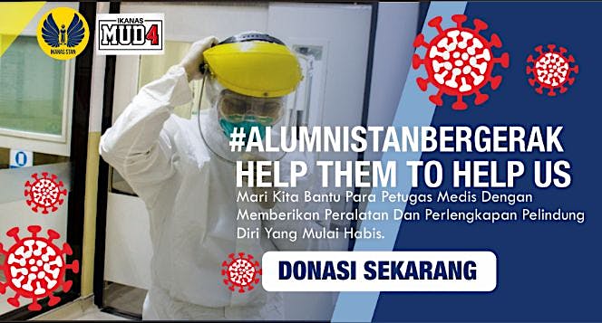 #ALUMNI STAN BERGERAK BANTU LINDUNGI DOKTER DAN TE