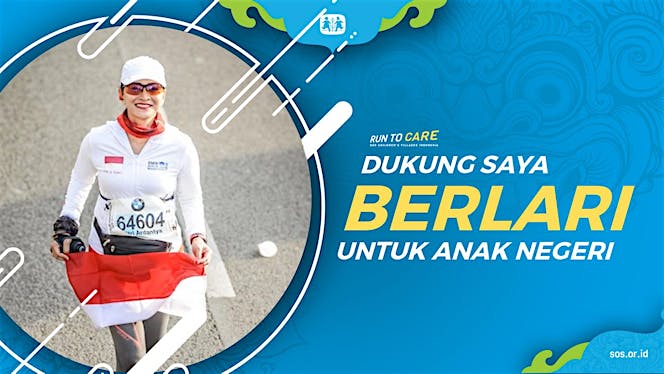 Fitri berlari 150KM untuk Mimpi Anak Indonesia