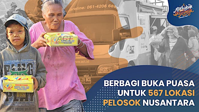 Berkeliling Nusantara Mengantar Paket Buka Puasa