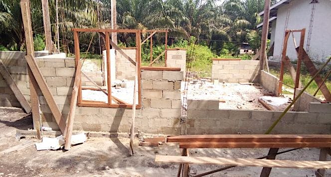 Bantu, Pembangun Mesjid Al-Mujahidin Border Kalbar
